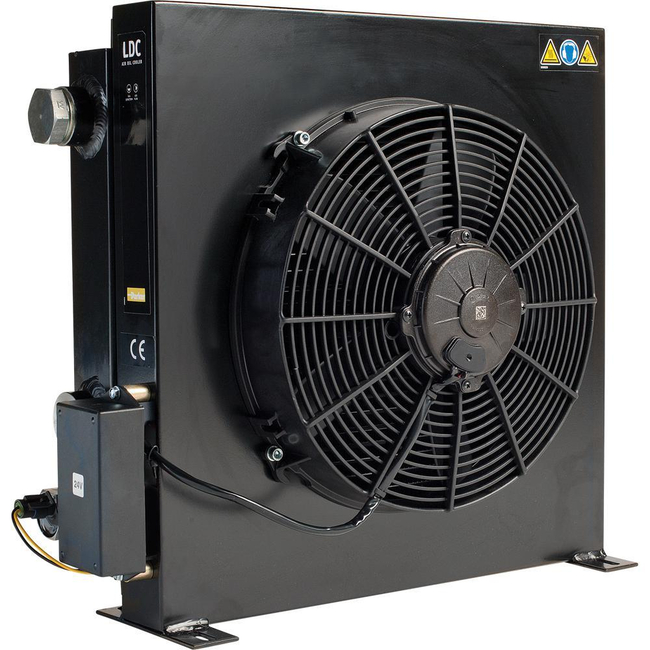 Air Oil Cooler with DC motor - LDC Series
